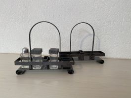 2 Ménage  Ständer für Pfeffer und Salz 