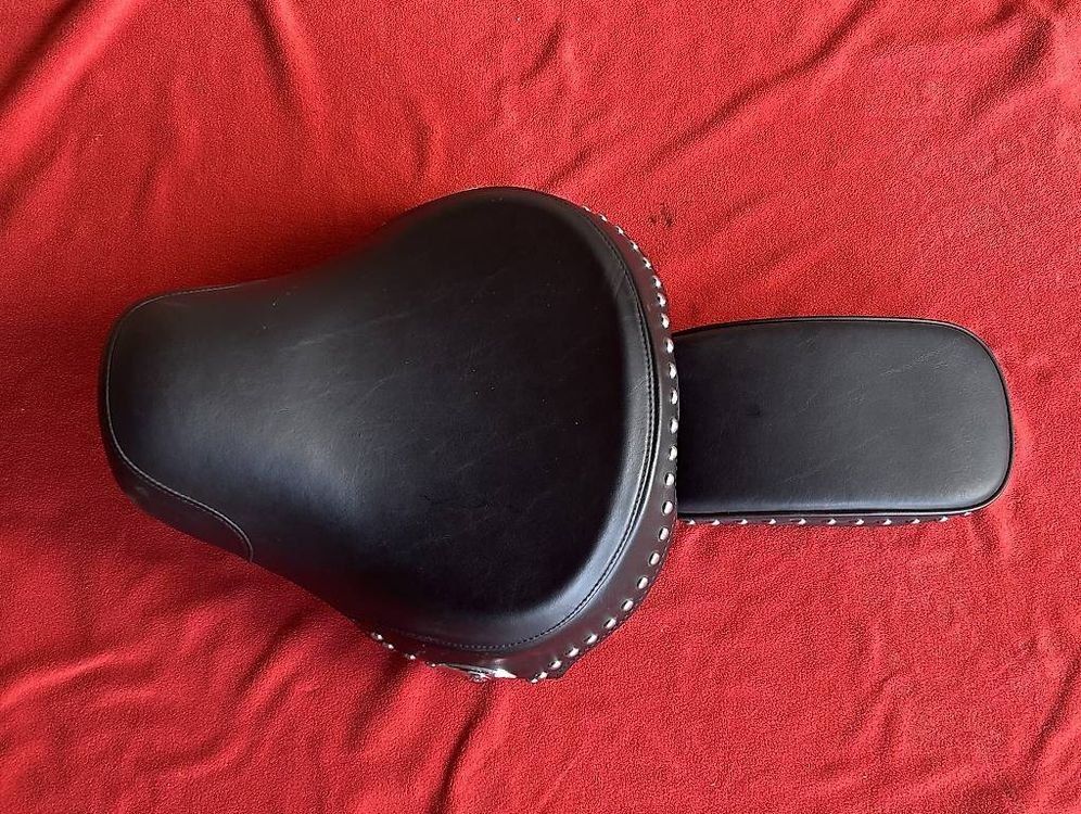 Harley-Davidson Alle Motorradersatzteile: Harley-Davidson Fat Boy Softail Leder Sattel / Sitz – Gebraucht aus Rothenburg von Bleonhard 1