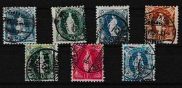 Lot stehende Helvetia