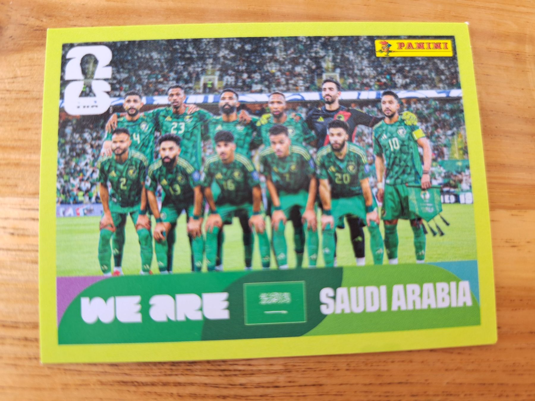 Panini Carte collezionabili: Panini FIFA World Cup KSA 13 – Nuovo (secondo la descrizione) da Waldenburg venduto da Sysilu
