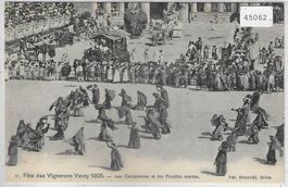 Fête des Vignerons Vevey 1905 - Les Canephores et les Feuill