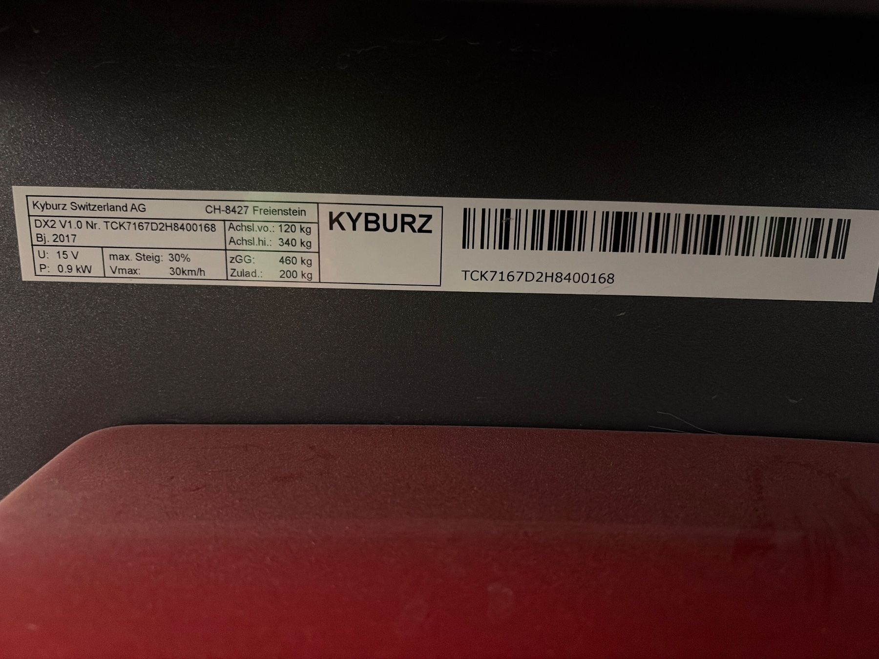 Kyburz Voiturettes électriques: Kyburz DX2 Seniorenmobil – D'occasion à Landschlacht par rom_t87c 5