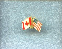 USA  KANADA  Fahne