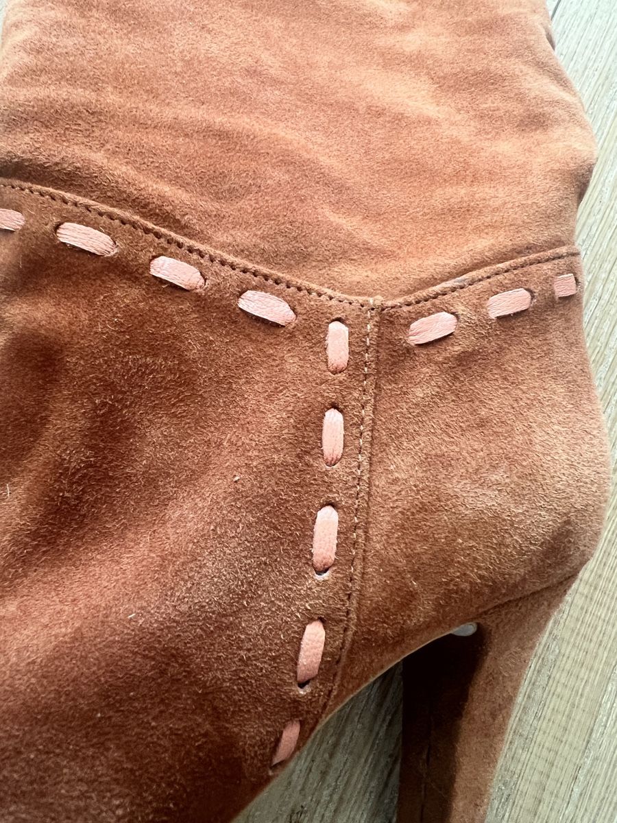 Scarpe da donna: Bottes hautes en daim taille 38 – Usato da Nyon venduto da ikel78 2