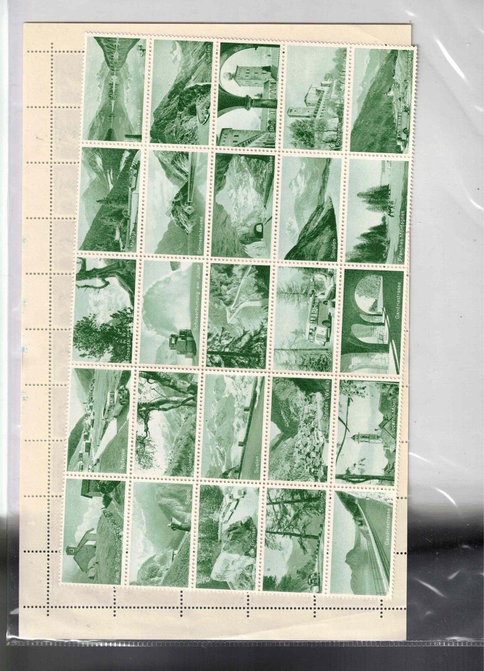 Alle Briefmarken: 6 Scans Probedrucke und dergleichen !! – Gebraucht aus Bibern SH von Heinibuehrer 3