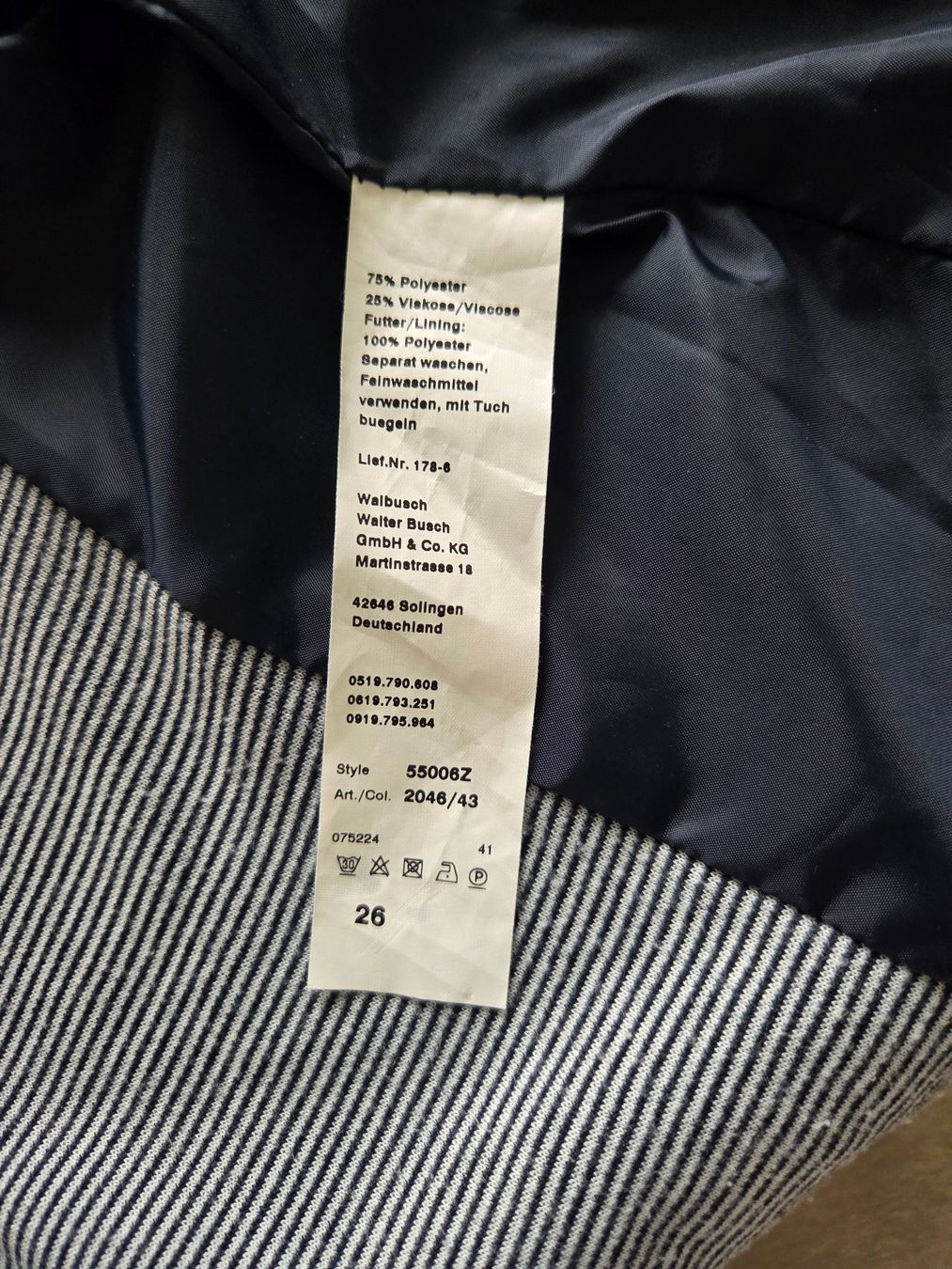 Walbusch Gilet & Giacche: Gilet von WALBUSCH – Usato da Oberrieden venduto da Smart570 3