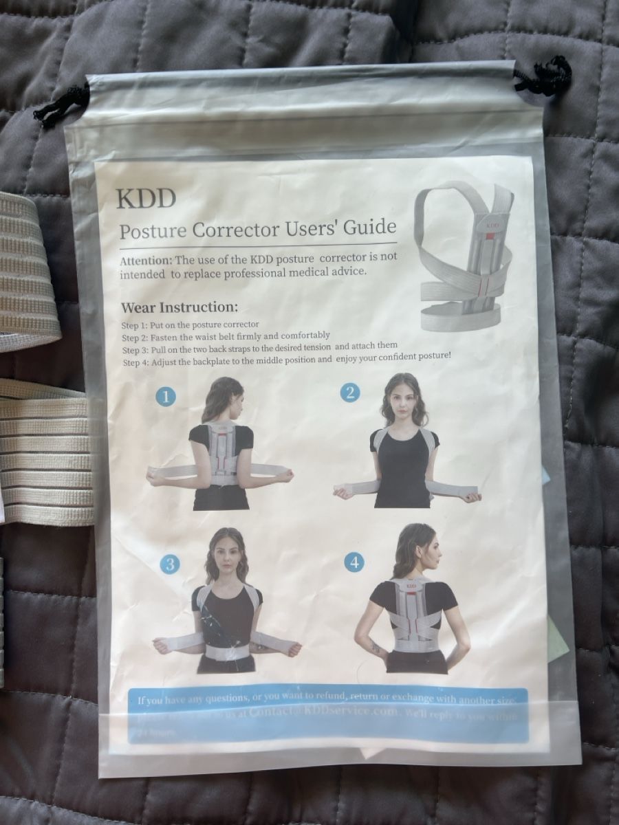 Gürtel: Correcteur de posture dos – Neu (gemäss Beschreibung) aus Orbe von osc_2npd 1