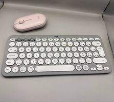 Logitech kabellose Tastatur  MAC & Maus Set  Bluetooth