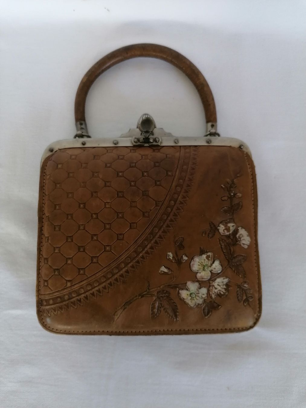 Kindertaschen: Antike Ledertasche klein / eine Rarität – Gebraucht aus Werthenstein von Marsche1