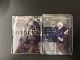 Jujutsu Kaisen Blue Lock Card Set Mint Condition