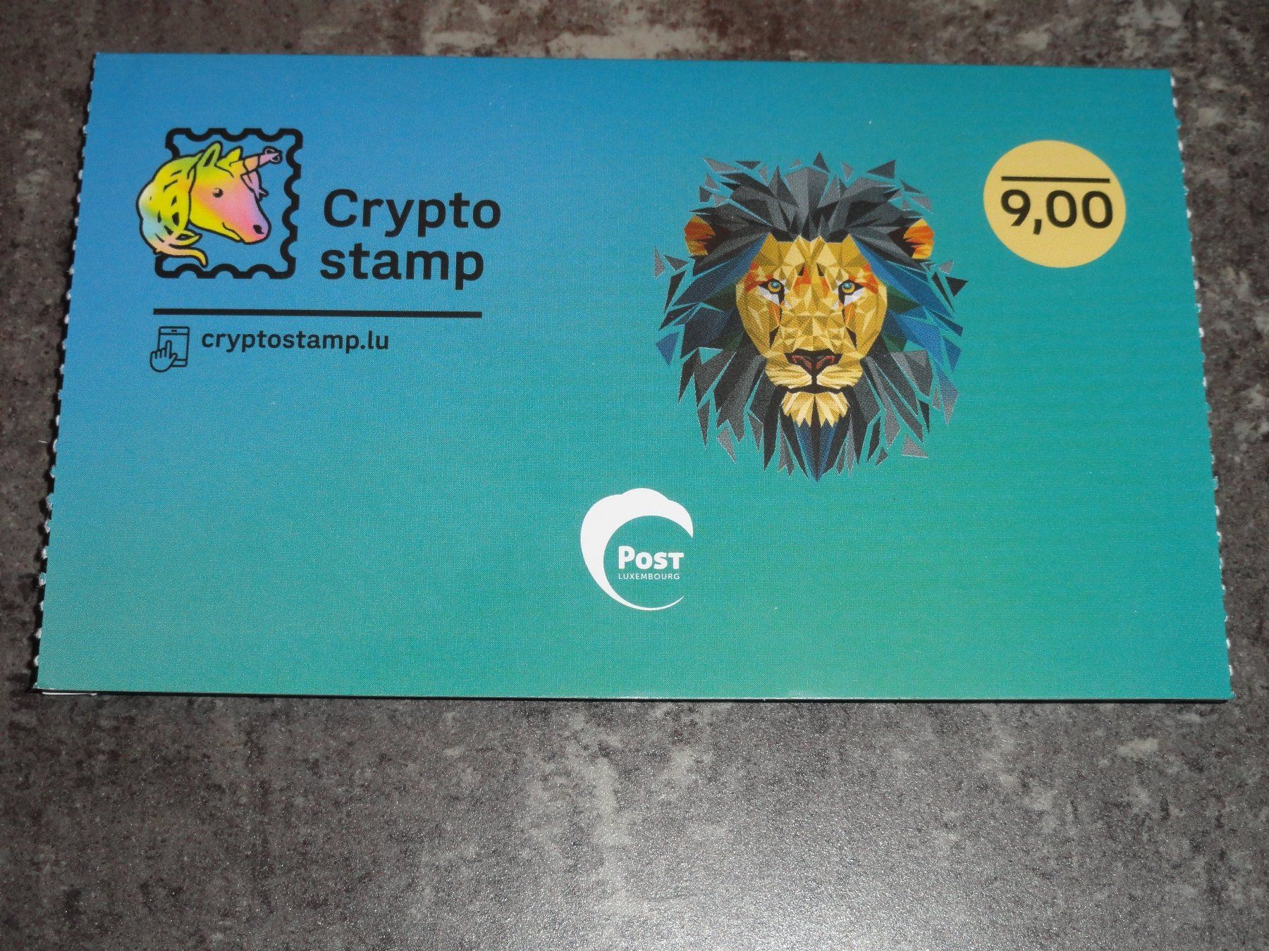 Crypto Stamp 5.1 Luxemburg: LÖWE IN SCHWARZ (Neuf (Voir description)) à  Dagmersellen pour CHF 15 – avec livraison | Acheter sur Ricardo