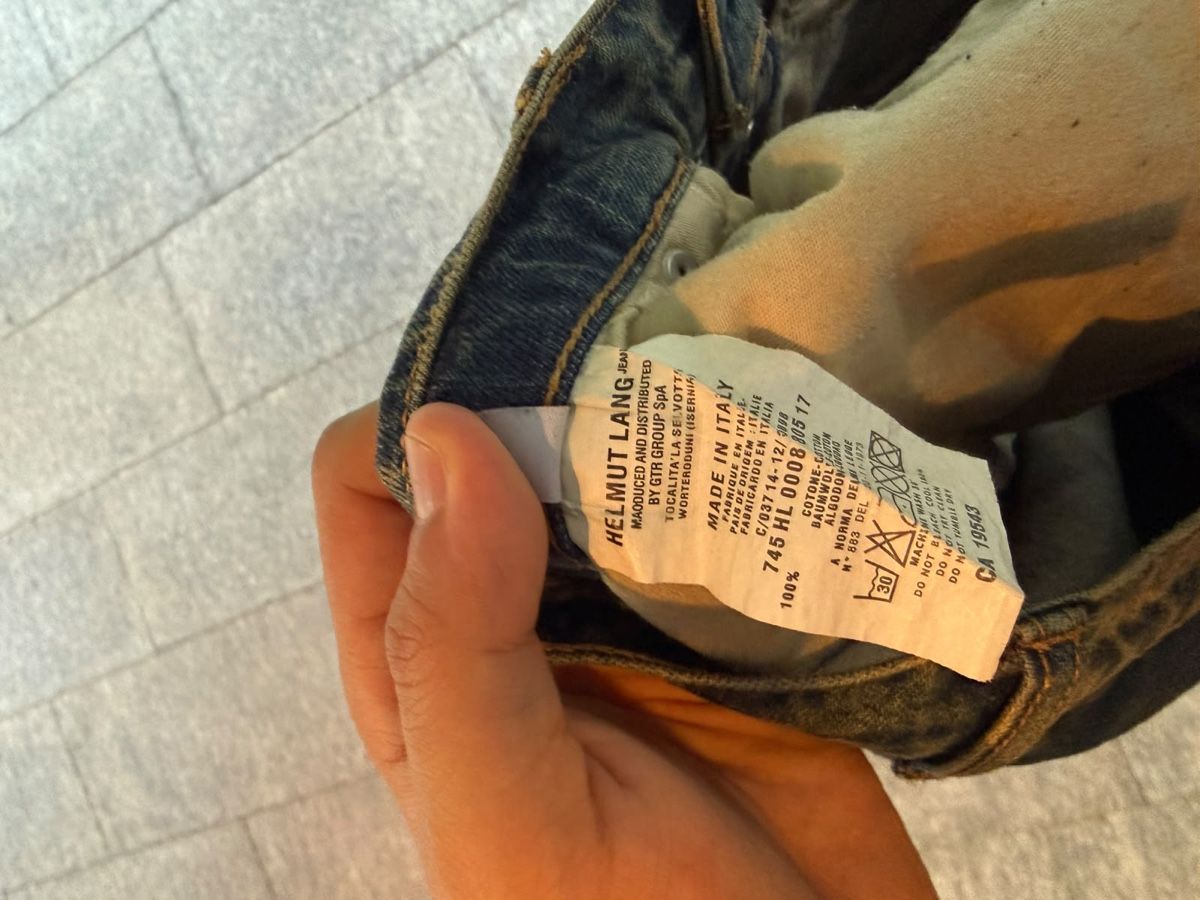 Helmut Lang Jeans: Helmut Lang Mudwash Jeans  – Nuovo (secondo la descrizione) da Zollikerberg venduto da max_k8gv 6