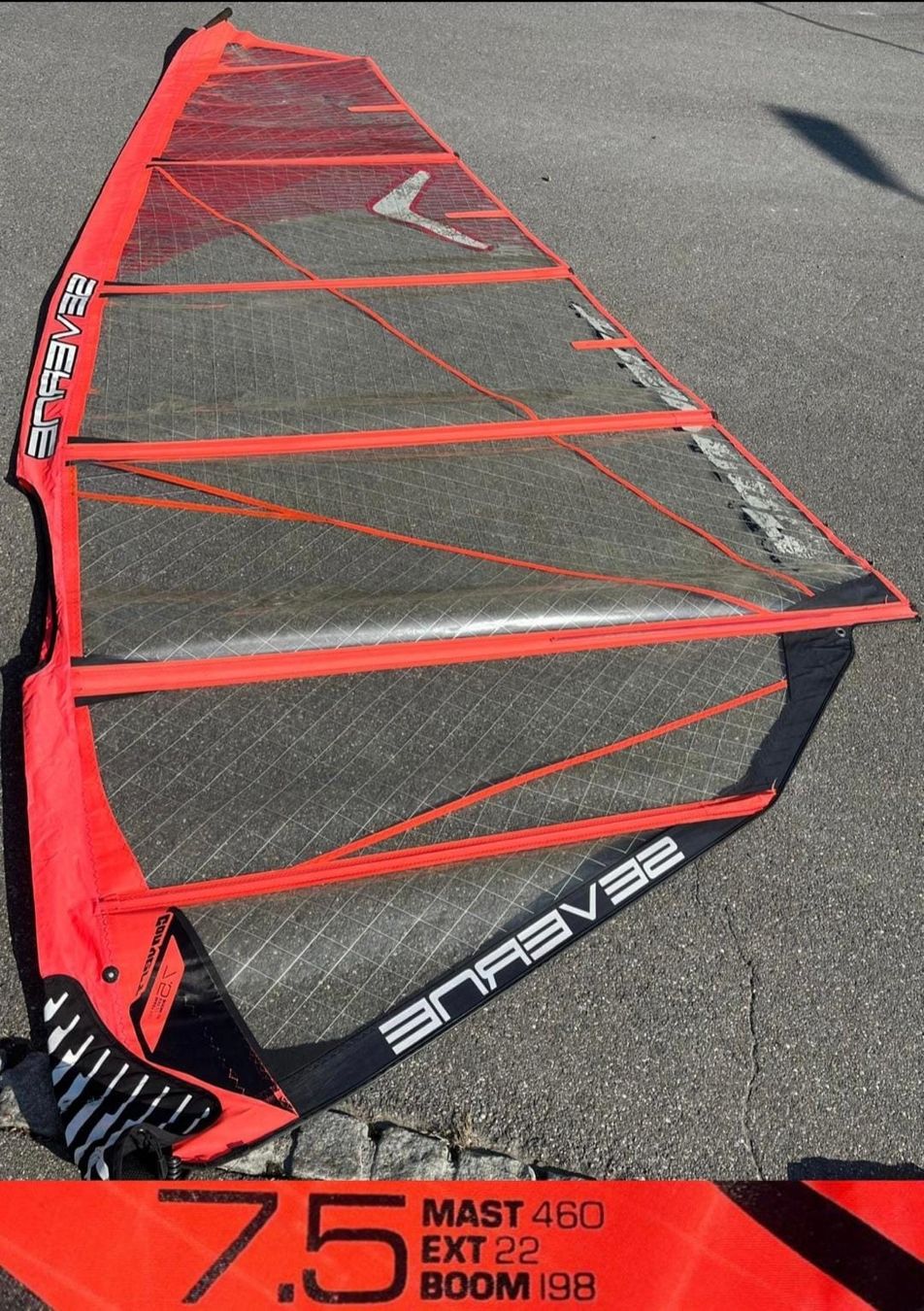 Surfen: Severne Gator 7.5m Lausanne – Gebraucht aus Fällanden von Nmustang