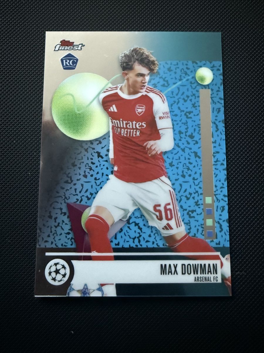 Topps Carte collezionabili: Topps chrome finest max dowman – Nuovo (secondo la descrizione) da La Chaux-de-Fonds venduto da Chacha99