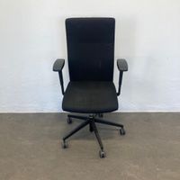 Züco Cubo Bürodrehstuhl schwarz gemustert mit Armlehnen -