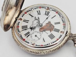 Swiss Made Savonette Taschenuhr Unitas ETA 6498