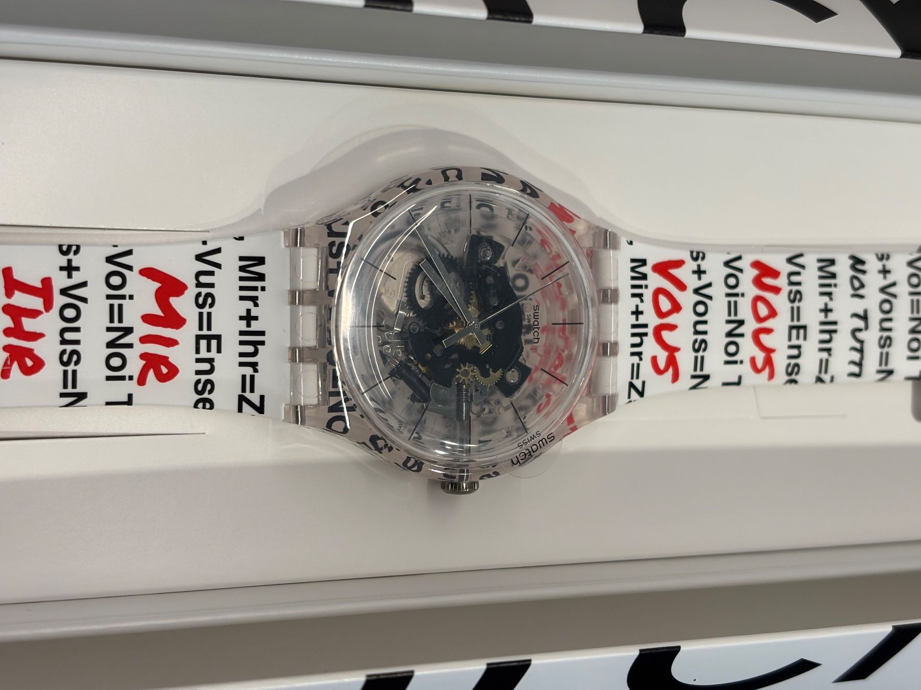 Swatch Orologi: Swatch aktionärsuhr 2026 – Nuovo e nell'imballaggio originale da Zürich venduto da Falicht 2