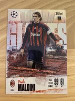 Topps Match Attax Paolo Maldini Karte - Milan Legende!