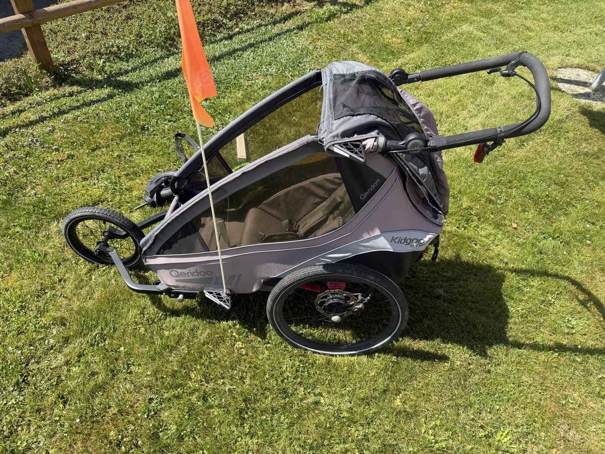Qeridoo Anhänger: Veloanhänger Queridoo Kidgoo 1 – Gebraucht aus Reichenbach i. K. von Madasiga 3