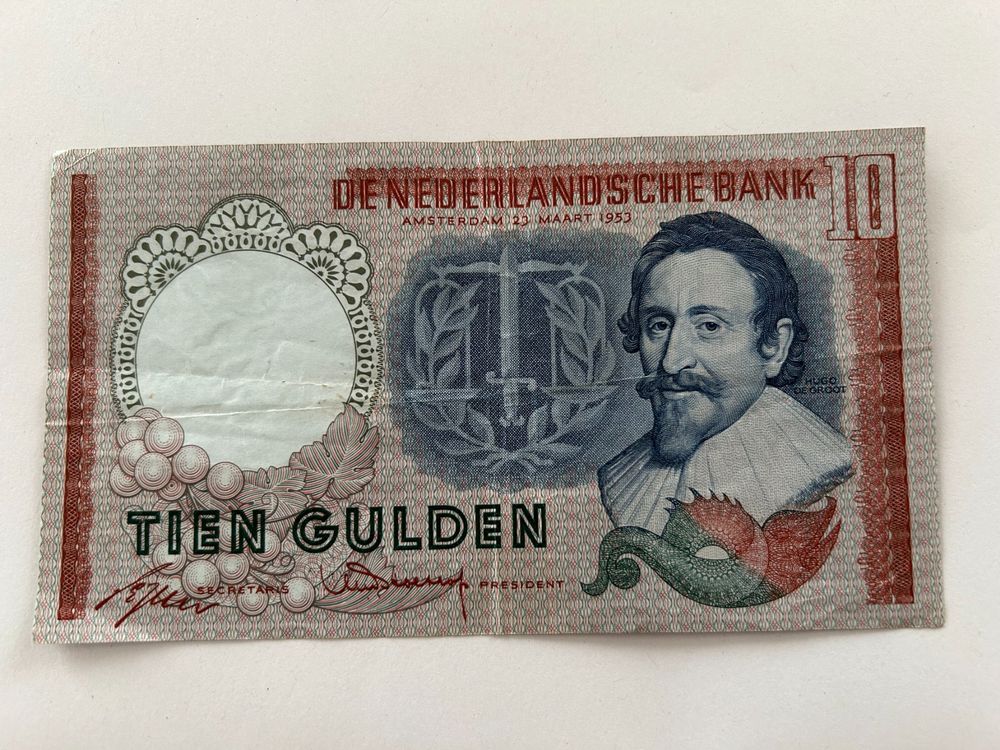 Niederlande (Holland) 1953, 10 Gulden Kaufen auf Ricardo