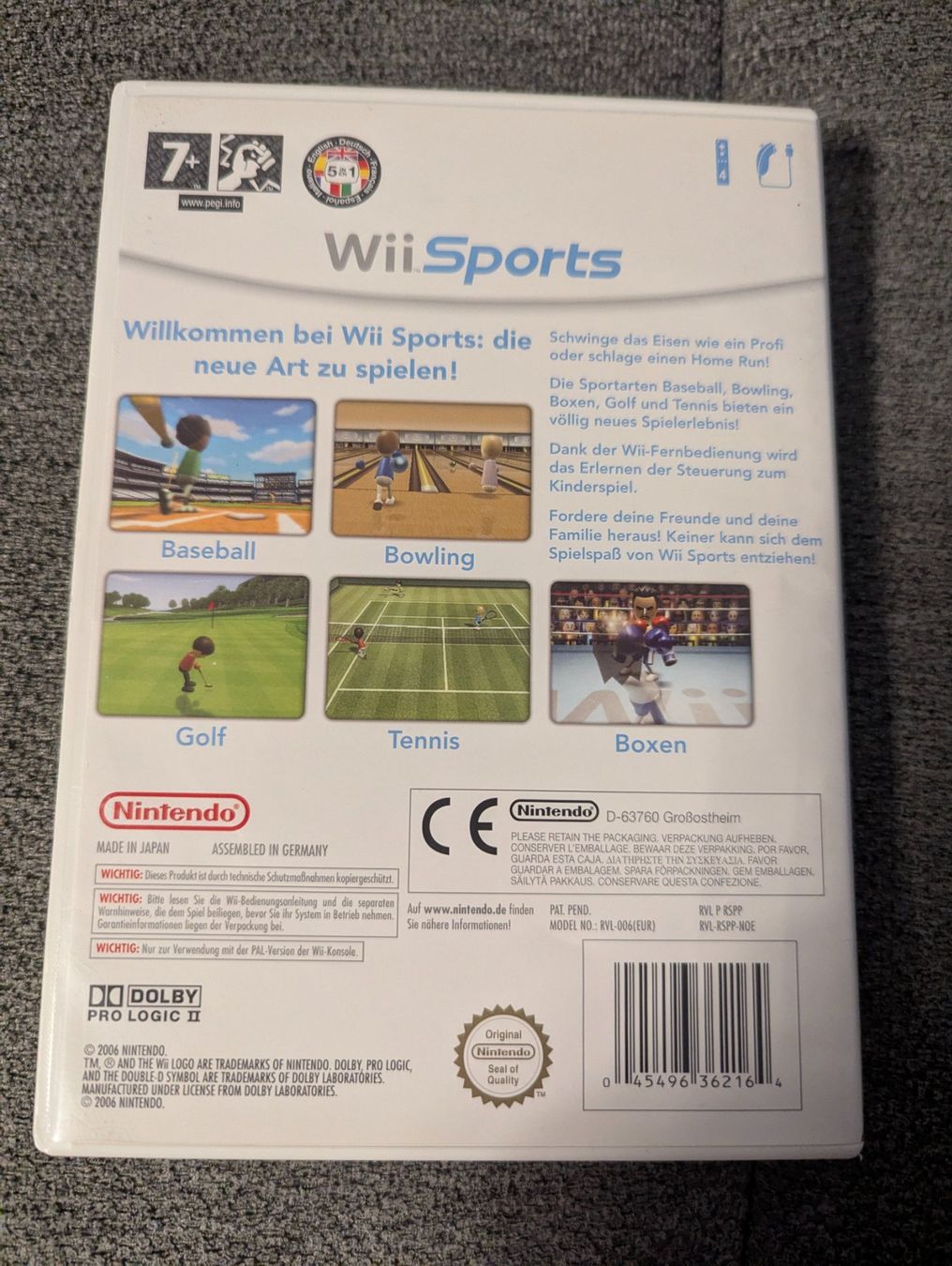Nintendo Giochi: Wii Sports - Nintendo Wii – Usato da Basel venduto da tla_ypl2 1