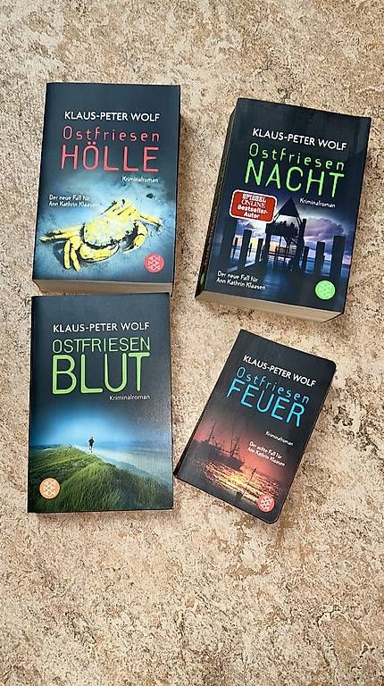 Libri: Klaus-Peter Wolf "Ostfriesenkrimis" – Usato da Winterthur venduto da Malaika5