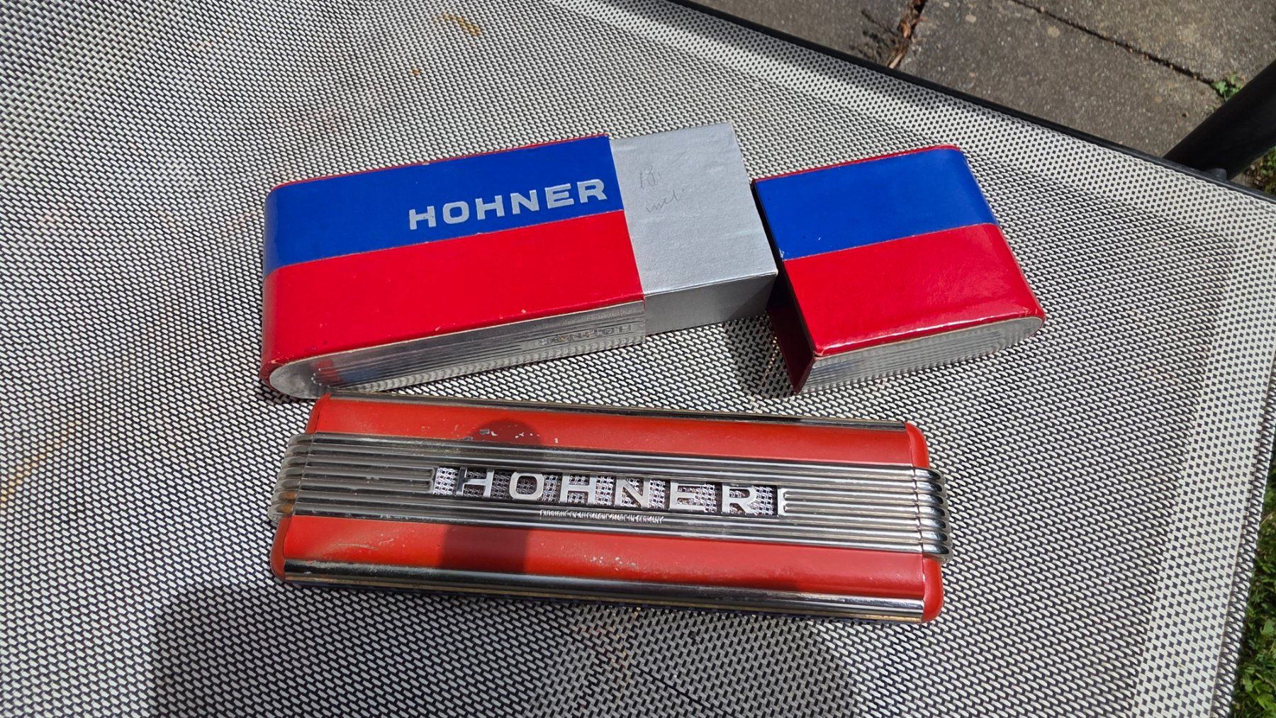 Hohner Strumenti musicali: Alte Mundharmonika – Usato da dornach venduto da hundeliebe01 1