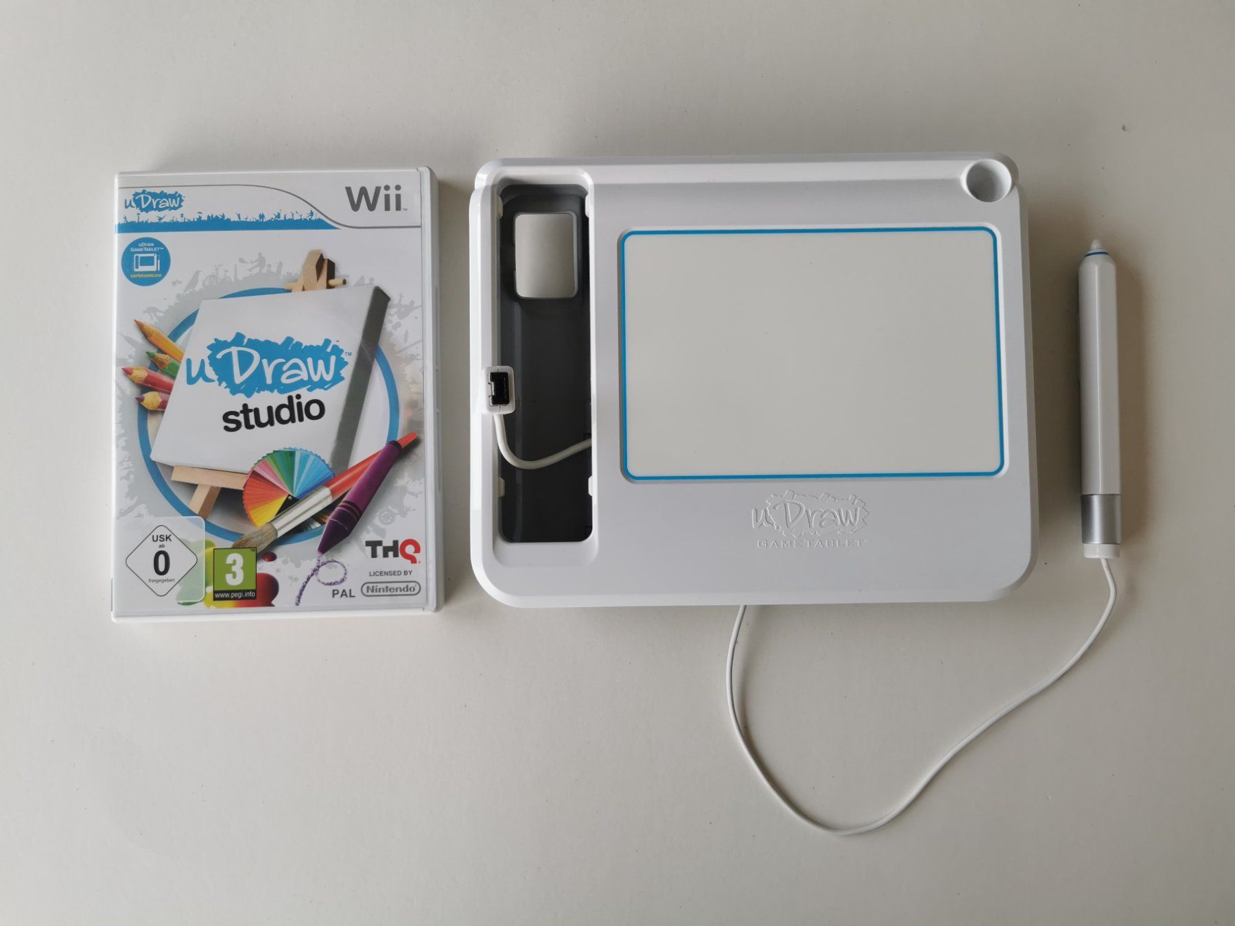 Nintendo Giochi: Wii - uDraw Gametablet OVP mit uDraw Studio – Usato da Lenzburg venduto da eyworld 2