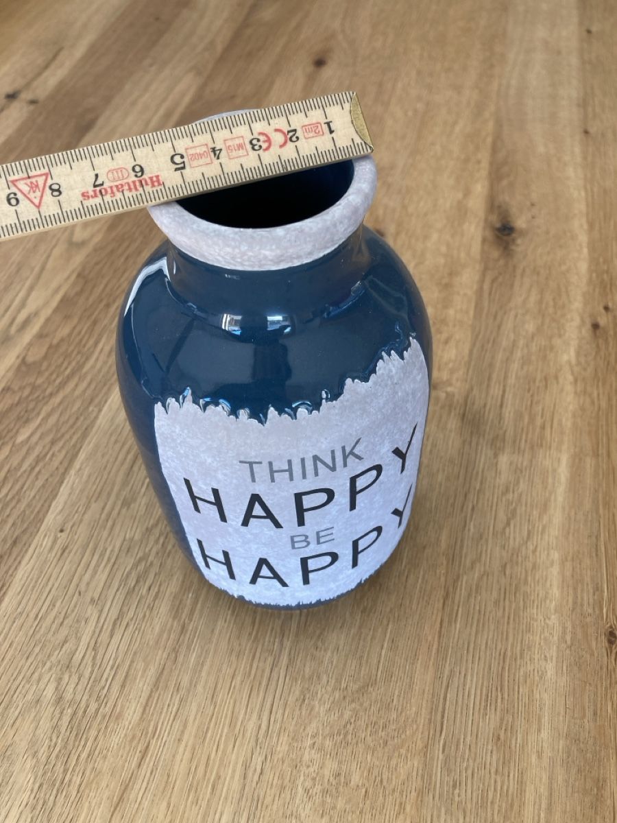 Vasi & Recipienti: Vase think happy be happy – Nuovo (secondo la descrizione) da Hérémence venduto da saburan