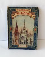 Historisches Leporello mit 32 Ansichten von Mailand Milano