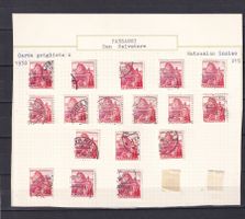 1938  N° 215y - 215z oblitérés CATALOGUE SBK