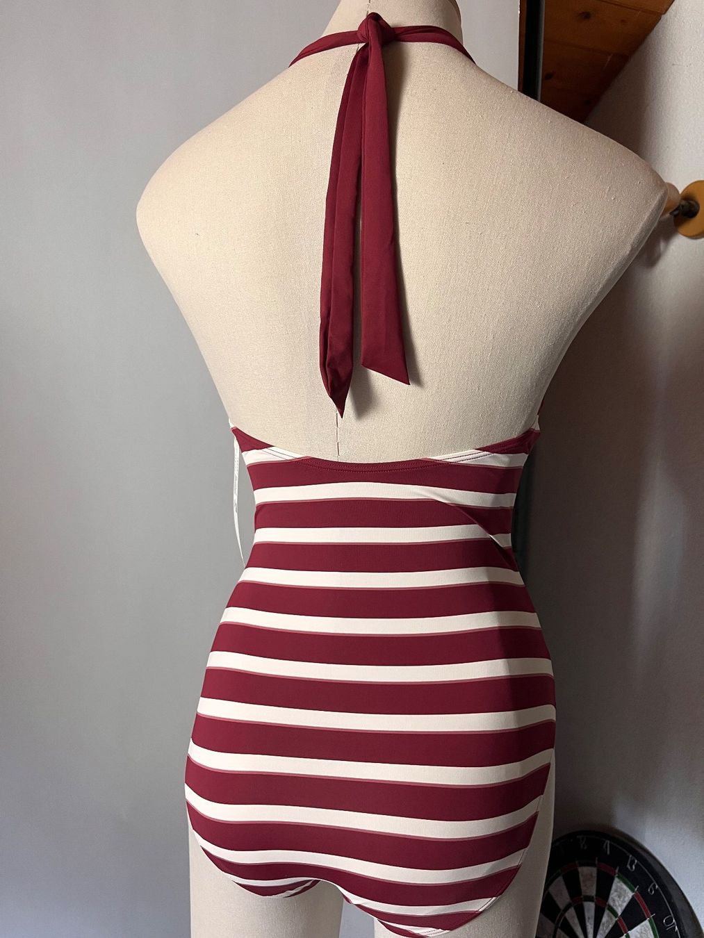 Esprit Costumi da bagno & Bikini: ESPRIT, Badekleid, Grösse 40, Farbe Rot/Weiss – Nuovo e nell'imballaggio originale da Rudolfstetten venduto da gst_g7xl 3