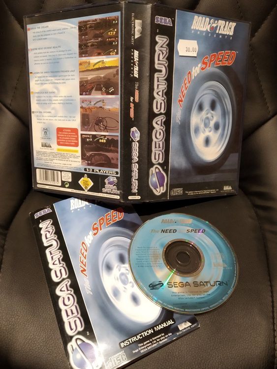 The Need For Speed - Sega Saturn - Version US - Bon état