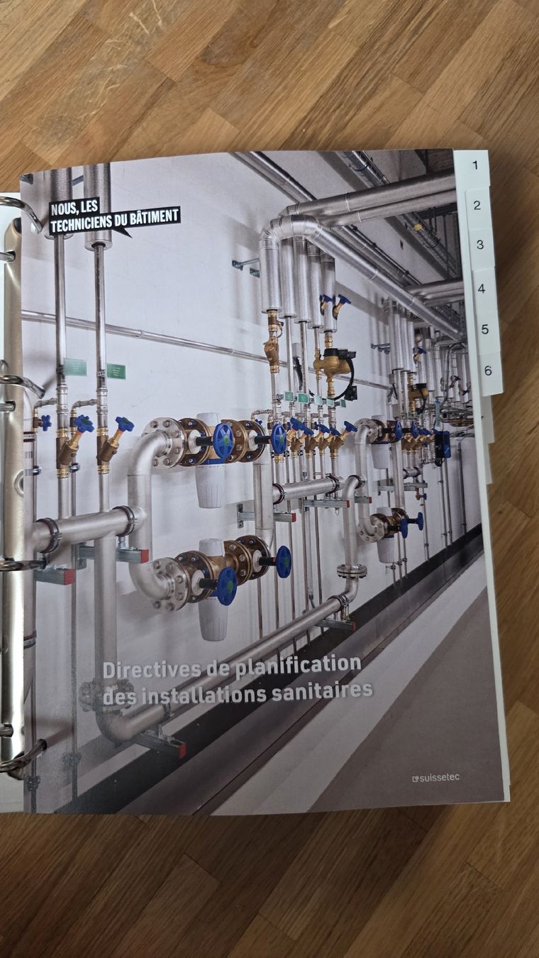 Livres: directive suissetec plannification sanitaire – Neuf (Voir description) à Cheseaux-Lausanne par florine16 1