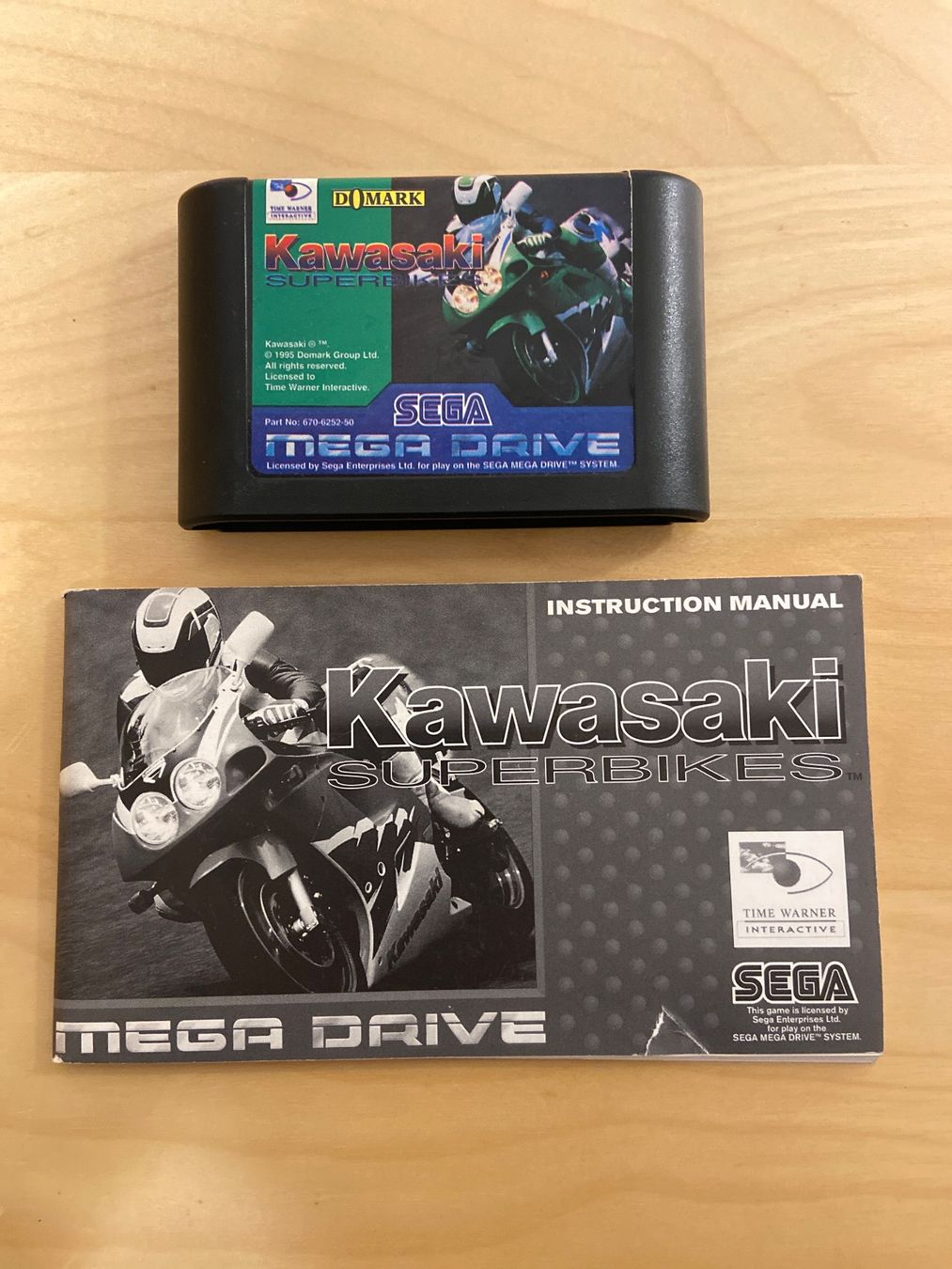 Sega Giochi: Sega Mega Drive / Genesis Game - Kawasaki Superbikes – Usato da Frauenfeld venduto da golfdude