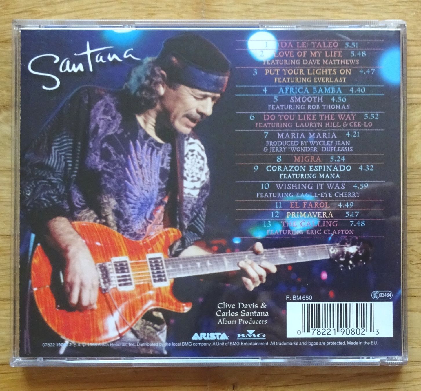 CD: Santana: Supernatural – Usato da St.Gallen venduto da Paddington11 1