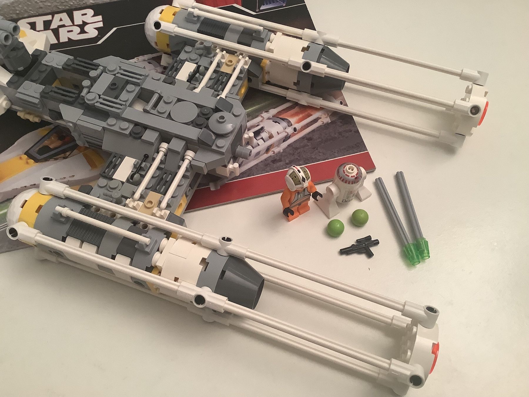 Lego Baukästen: Lego StarWars  Y-wing Fighter 7658 von 2007 – Gebraucht aus Willisau von Keks5 6