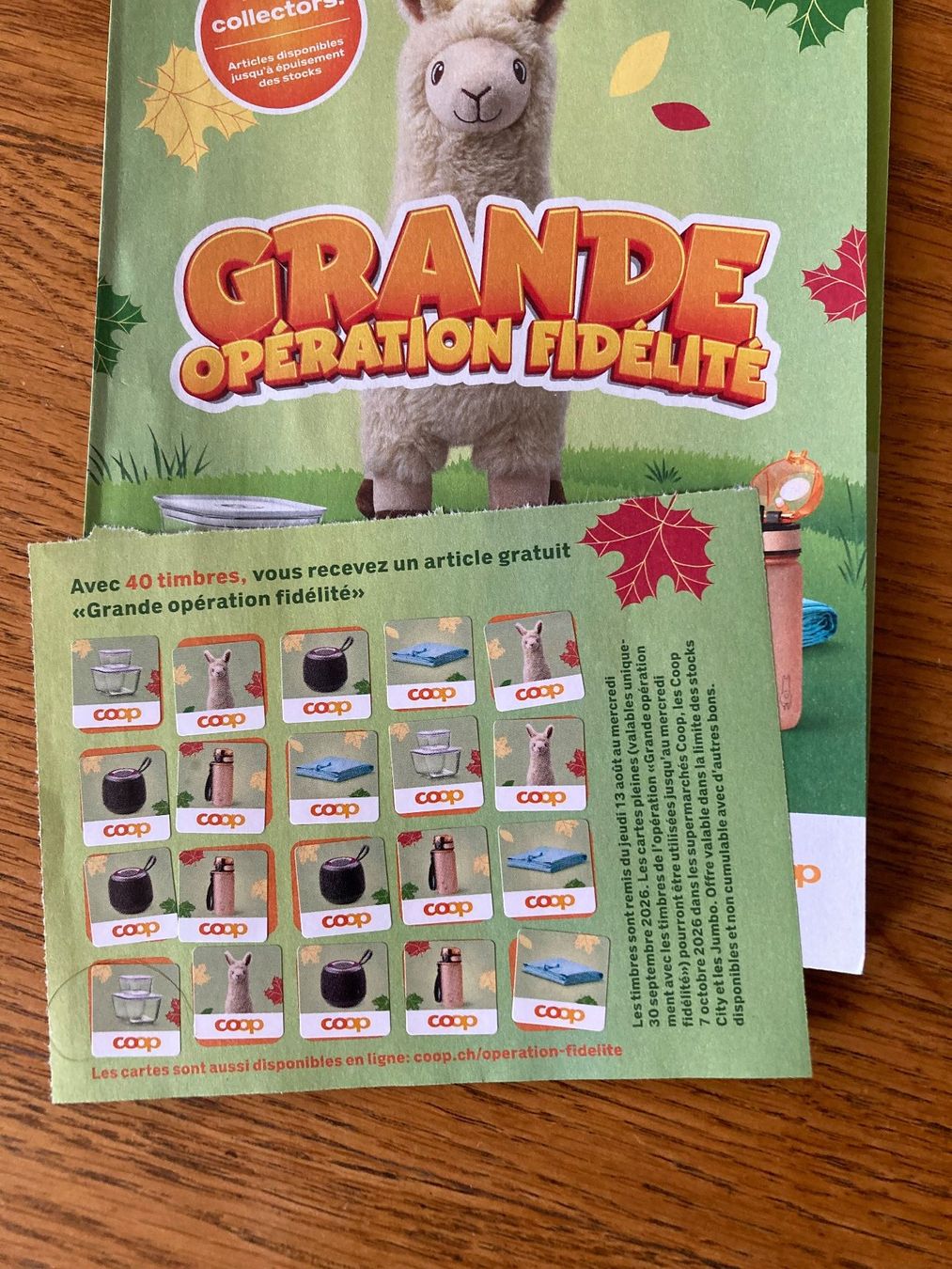 Coop Timbres & points: Coop opération fidélité – Neuf (Voir description) à Bressaucourt par lilitisha 1