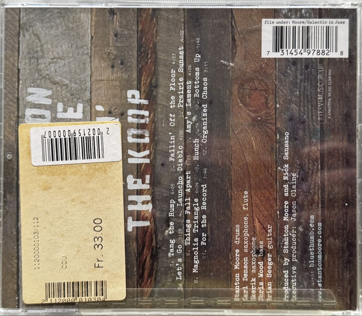 CD: CD Stanton Moore - Flyin’ The Koop – Usato da Zürich venduto da tomakomai 1