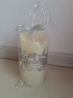 Weihnachtskerze mit Sternen, batteriebetrieben, Neu!
