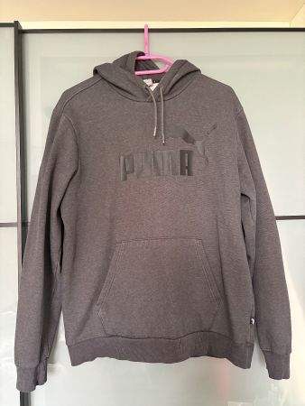 Grauer Puma Hoodie, Grösse M