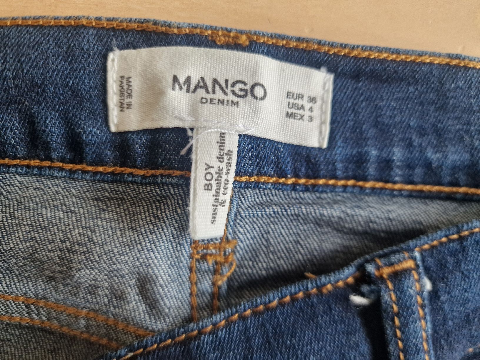 Mango Jeans: Mango Damen Jeans Gr. 36 – Nuovo (secondo la descrizione) da Biberist venduto da charobaum 1