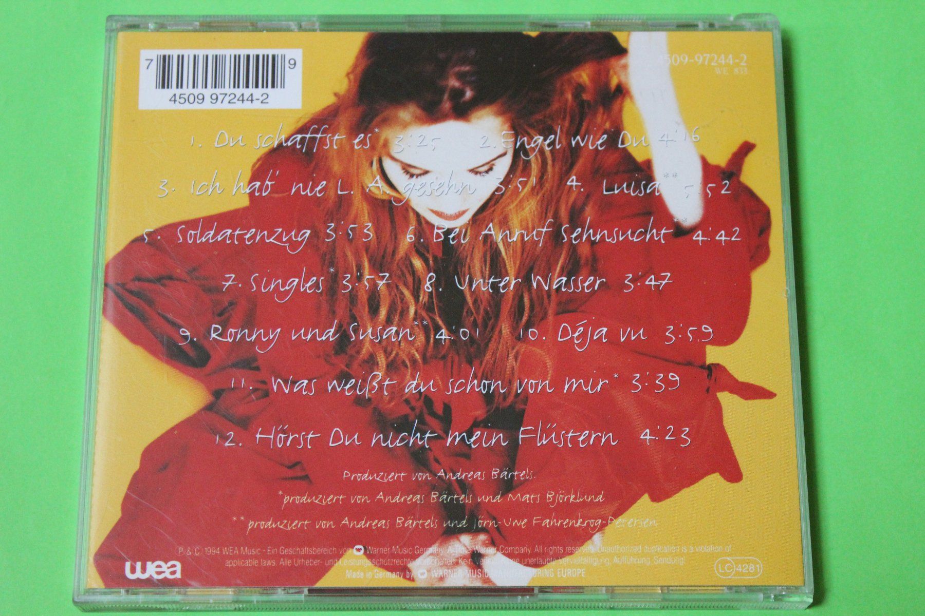 CDs: JULIANE WERDING - DU SCHAFFST ES CD 1994 – Gebraucht aus Tübach von JamesStone 2