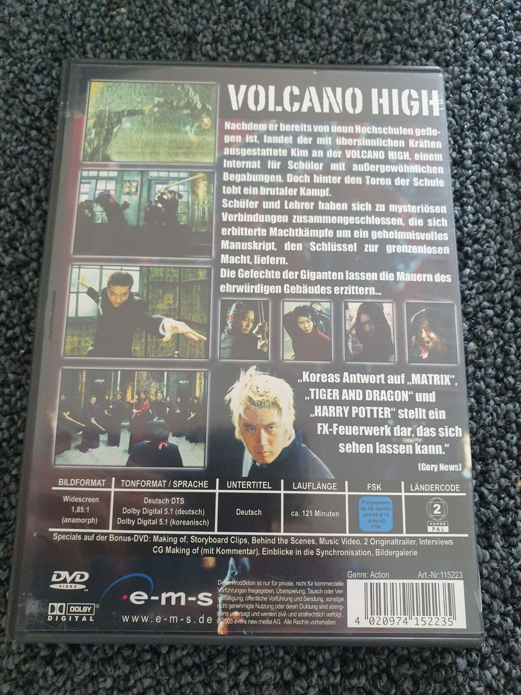 Tutti i DVDs: VOLCANO HIGH (4633) – Usato da Ruswil venduto da Ruck.Zuck. 1