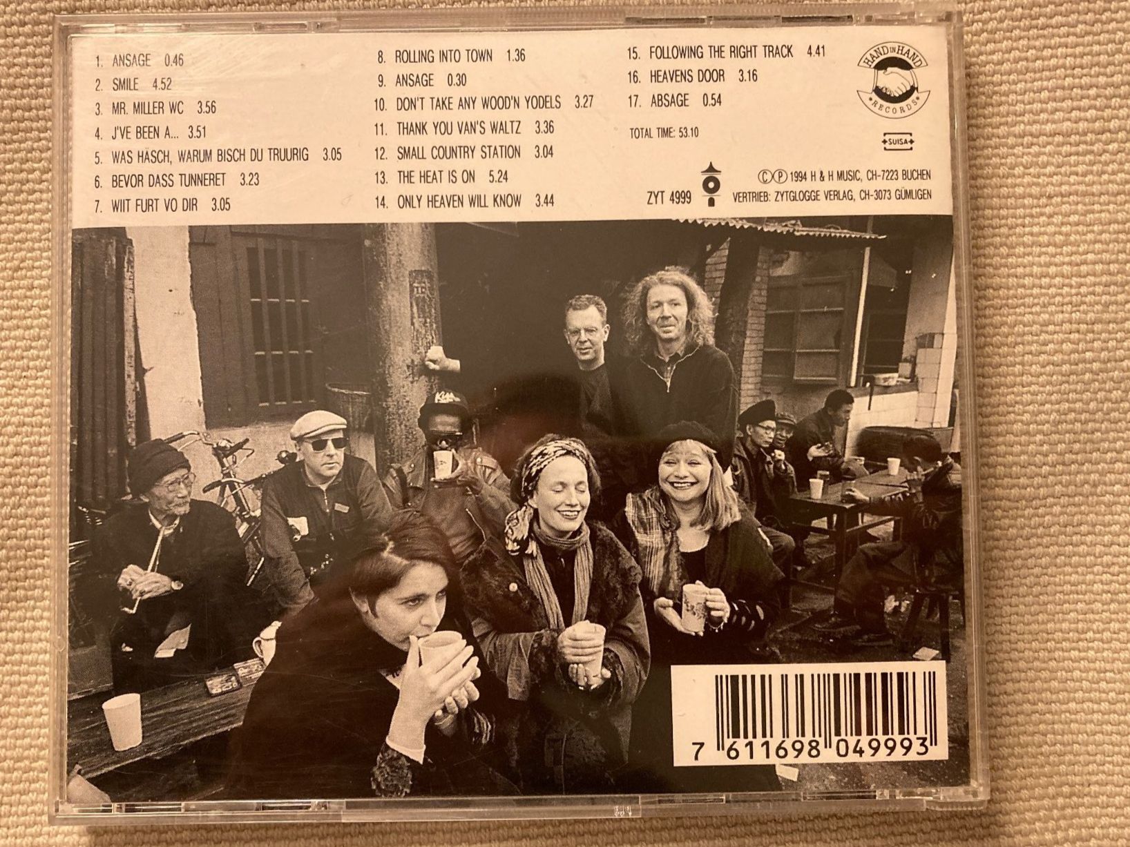 CD: CD, Hardy Hepp in Kunming, mit Dodo Hug, Corin Curschellas – Usato da Baden venduto da Yoyo1 1