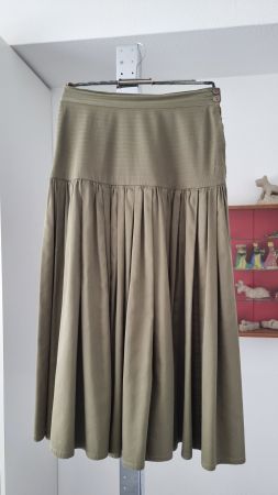 Vintage Original JilSander Baumwoll-Jupe, Gr.36 (EU)