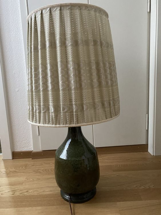 Lampade: Grosse Keramik Stehlampe 90cm Vintage 70er Jahre – Usato da Winterthur venduto da butterblume06 1