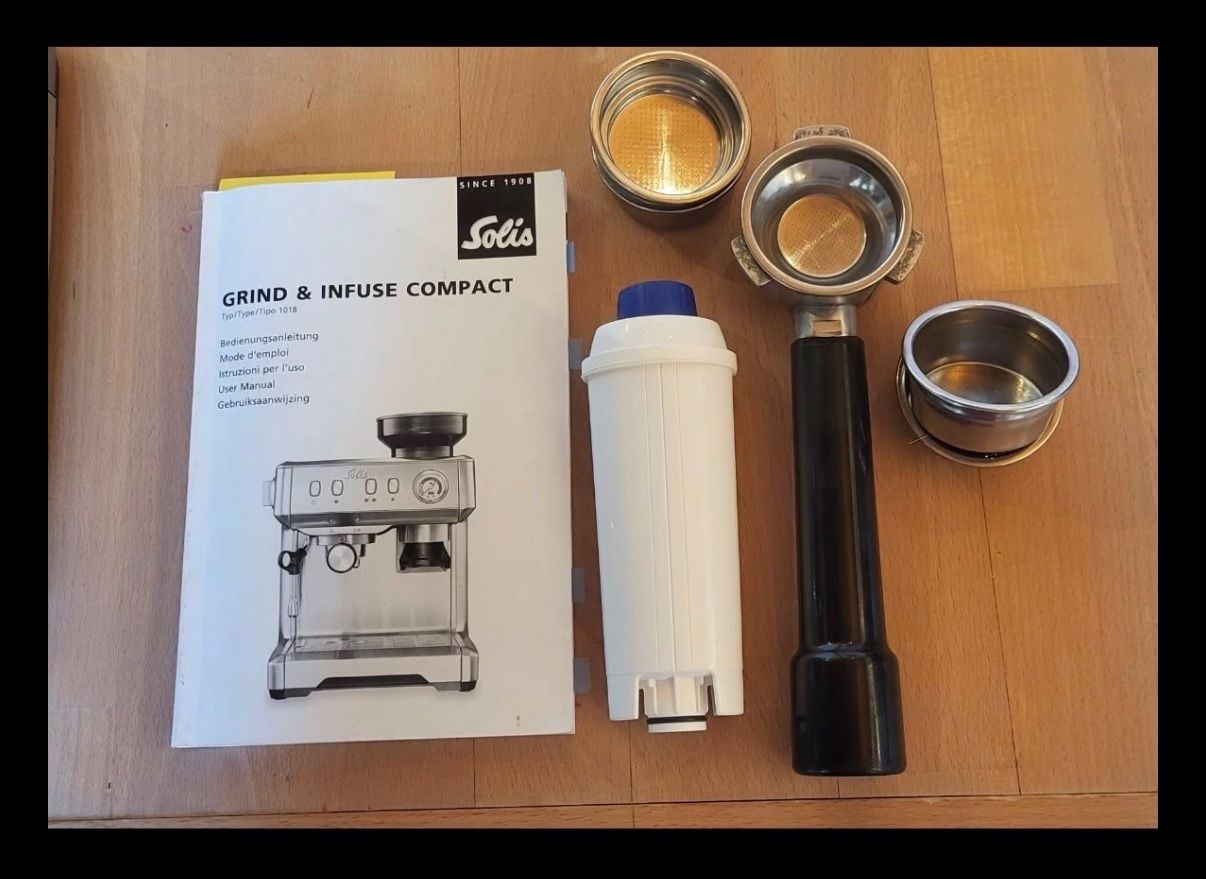 Machines à café & Machines à expresso: Siebträger Kaffeemaschine Solis Grind&Infuse Compact – D'occasion à Volketswil par alm_dl2k 2
