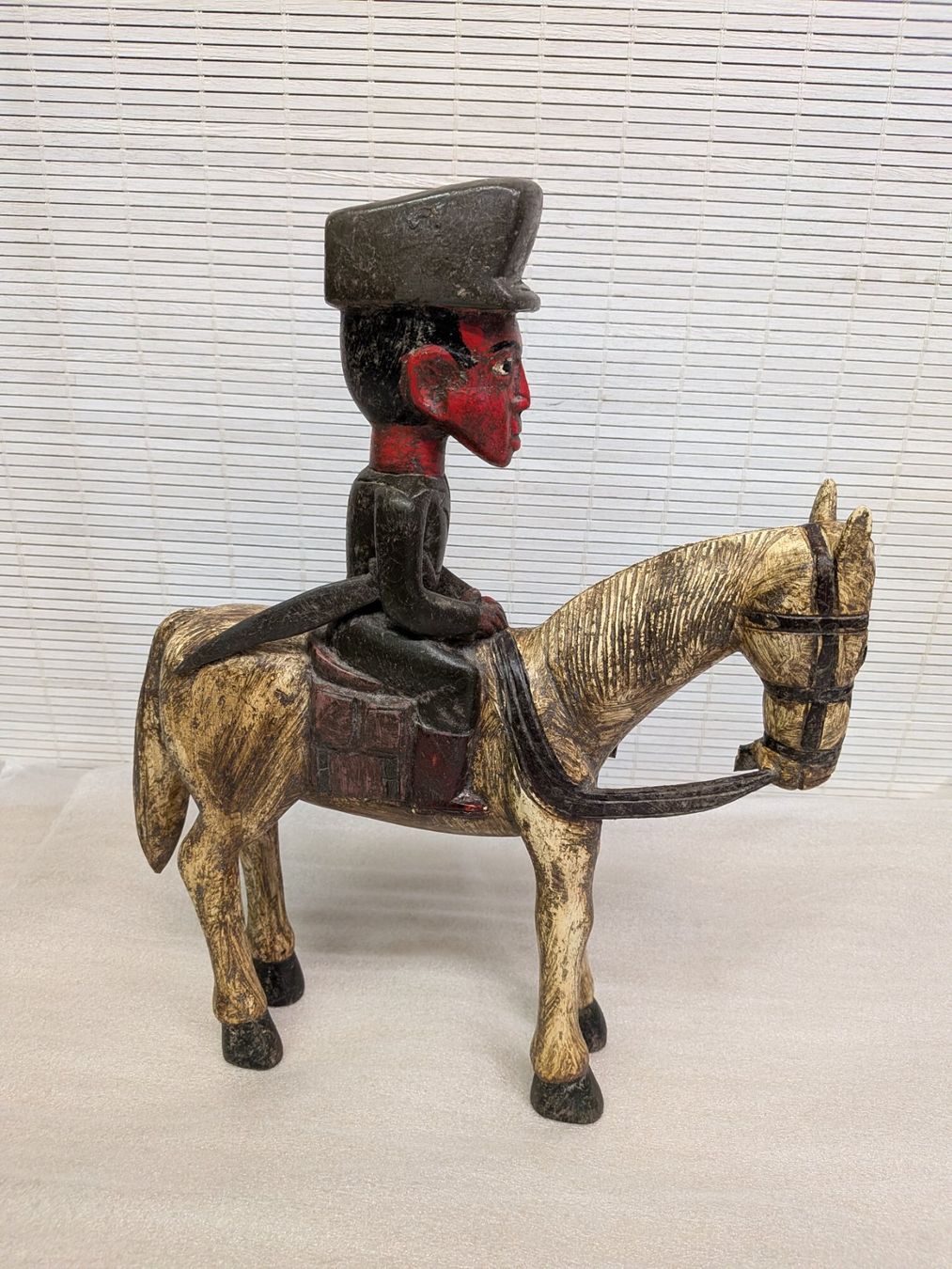 Sculptures & Statues: Holzfigur Colon Figur eines Reiters – D'occasion à Emmen par Brockofsky