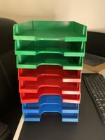 Briefablagen stapelbar für Büro Schule